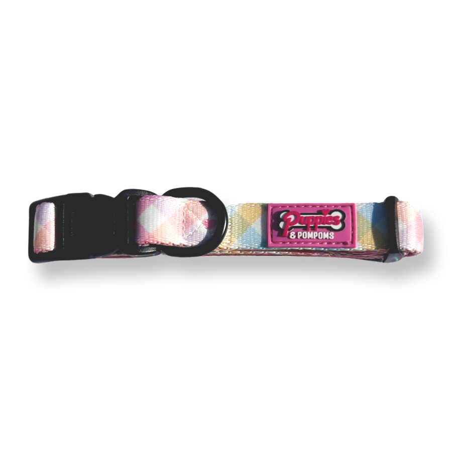 Collar - Pastel Vichy-1